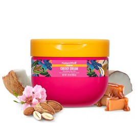 NATURE WELL- Crema corporal reafirmante y tensora ultra rica para mejillas, promueve una hidratación profunda, absorción rápida, aromas a