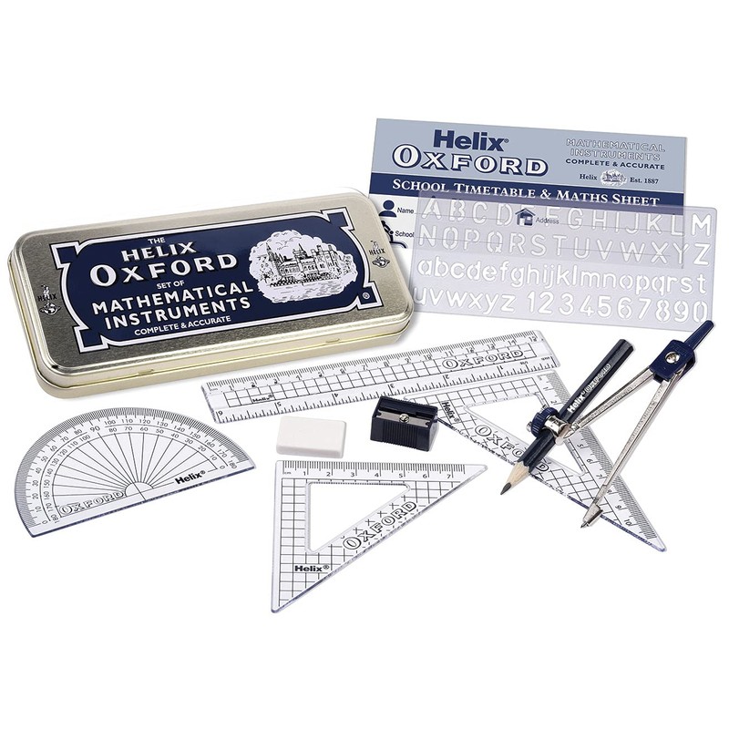 Helix Oxford Complete Back to School Stationery Set, Oxford Blue,