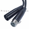 MCSPROAUDIO 2pack 50' ft foot Shielded Balanced 3 pin XLR