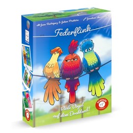 Piatnik 725999 Federflink (Zu) Many Birds on the Wire Rope