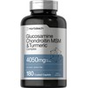 Horbäach Glucosamine Chondroitin with Turmeric & MSM | 4050 mg