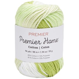 Premier Yarns Yarn Home Cotton MLT STR, Sprout Stripe