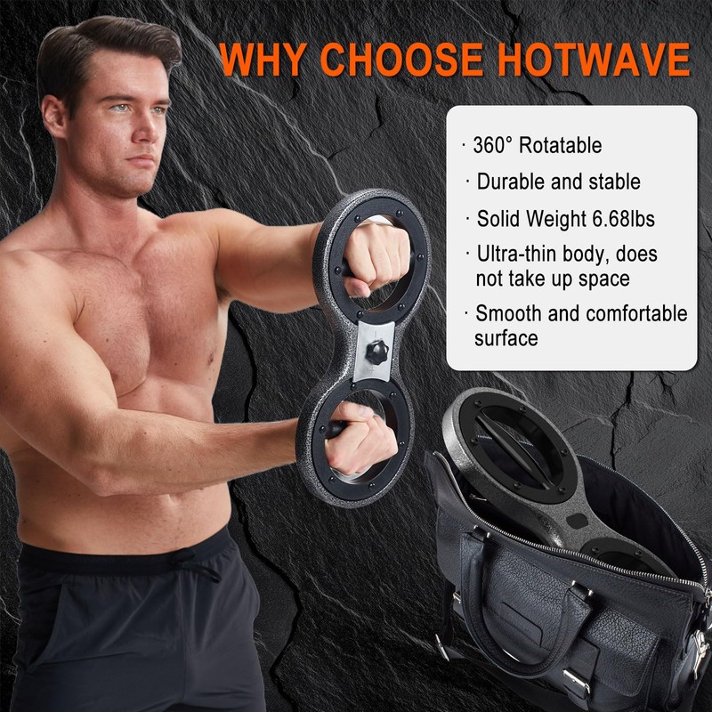 HOTWAVE Burn Machine Arm Workout, Spinning Rotator Shoulder Burn Machine