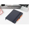 Troika Notepad Black DIN A5 Black Slim Pad with Ballpoint