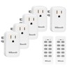 Remote Control Outlet, WILAWELS Wireless Remote Light Switch, Programmable Electrical