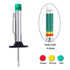 Color Coded Tire Tread Depth Gauge,4 Pcs Car Tire Depth Gauge Tester Tyre Tread Metric Gage,Tyre Tread Depth Gauge,Color Coded Tire Tread Depth Measurement Tool,Tyre Gauge Tyre Tread Depth Gauge Tool