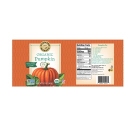 Farmers Market Organic Pumpkin, 15-Ounce (Pack of 6)