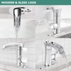 PARLOS Waterfall Bathroom Faucet with Swivel Spout, Single Handle Vanity