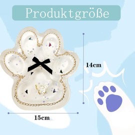 Cat Paw Squishy, Taba Squishy Paw, Cat Paws Squishy, Squishy Paw Cat, Fufu Squishy, Squishy Prote, Cat Paw Squeeze Toy, Anti-Stress Squeeze Cat Paw for Adults and Children, Large