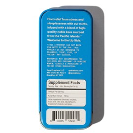 Up Side Kava Chill Pills – Kava Kava Extract Candy, Moon Mint Flavor, Natural Supplement, Mood, & Relaxation Support – 20 Herbal Refreshing Mints