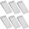 Rubber Door Stoppers 6 Pack, Heavy Duty No-Slip Adjustable Height