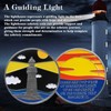 Lighthouse Sobriety Coin AA Sobriety Chip Spreading Light Recovery Medallion