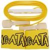 Flag-a-Tag Sonic Boom Flag Belts, Gold, 52-inch (One Dozen)