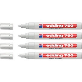 Edding Paint Marker 750 Industrial 2–4 mm White