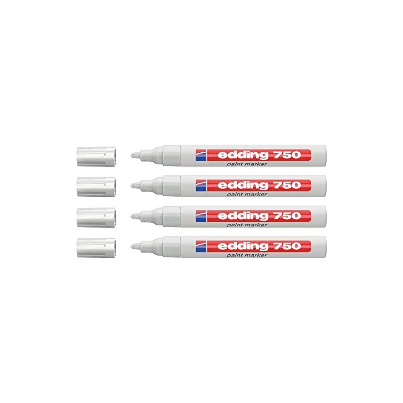 Edding Paint Marker 750 Industrial 2–4 mm White