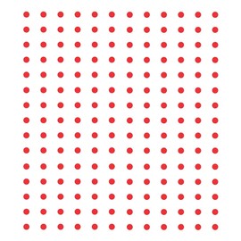 Vama Fashions Red Fancy Bindis Velvet Round Bindiya Tikka Tika Sticker For Girls & women (Size 5mm,Pack of 180 Bindis)