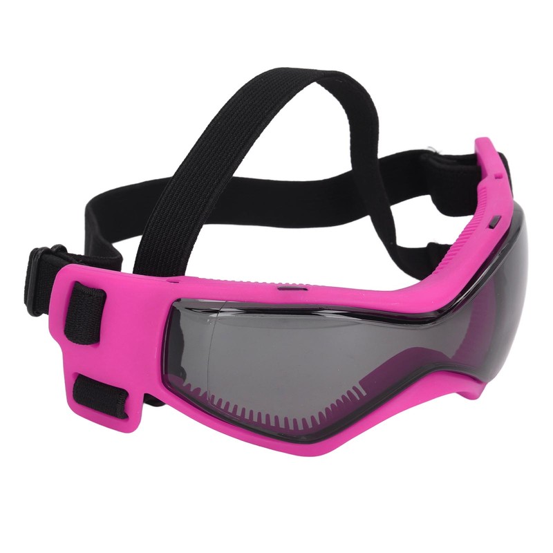 Dog Goggles UV Protection Adjustable Strap Soft Frame Waterproof Anti