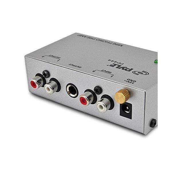 NEW Pyle PP444 Ultra Compact Phono Turntable Preamp Converts Phono