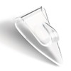 tesa TE58900-00014-02 transparentes, 5 ganchos + 8 Tiras Powerstrips Deco,