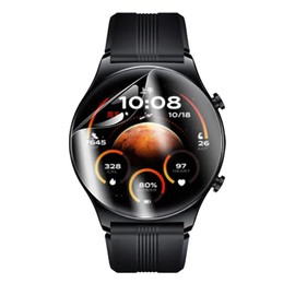 Snailcanfly 5pcs Hydrogel Film Screen Protector for Honor Watch GS 3 1.43" Smart Watch Flexible HD Transparent TPU Protective Film Ultra-thin Self-Healing Anti scratch Explosion-proof