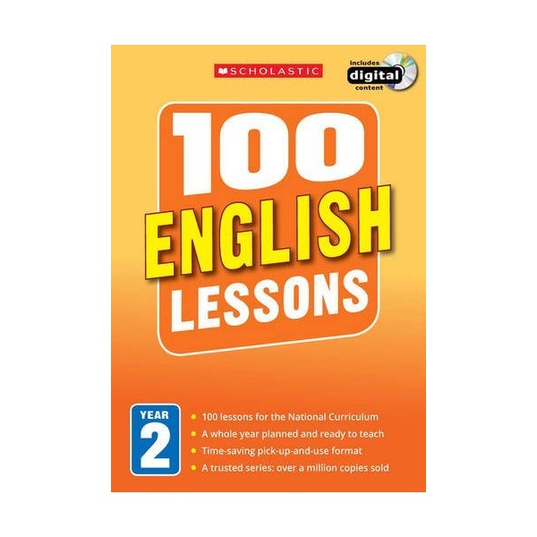 100 English Lessons: Year 2 (100 Lessons - New Curriculum)