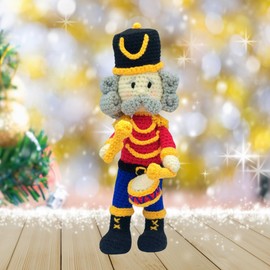 Crochet Kit - Nutcracker Christmas Luxury Craft Kit