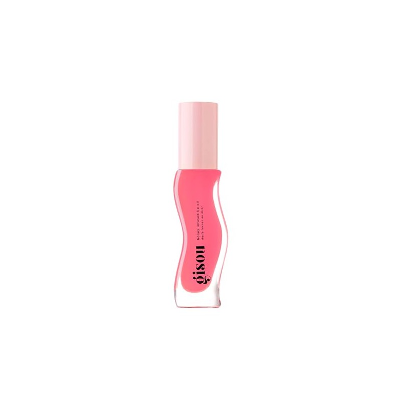 Gisou Aceite Labial Hidratante con Infusión de Miel, Raspberry Swirl