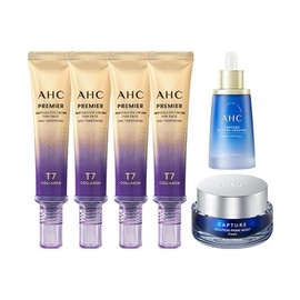 AHC Eye Cream Line Tightening Season 13 40ml x4 + Moist Cream 50ml + Ampoule 50ml / AHC 아이크림 라인 타이트닝 시즌13 40ml x4 + 모이스트 크림 50ml + 앰플 50ml