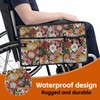 Walker Bag with Cup Holder for Folding Walkers Rollator Water