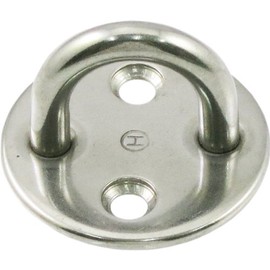 Himejiya RI-6 Stainless Steel Round Eye #6 (Nominal 0.2 inches (6 mm)