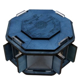 Jailbreak 4.0 Secret Escape Box - Very Tricky Wooden Puzzle Box - Over 30 Steps - Includes Crux Sticker