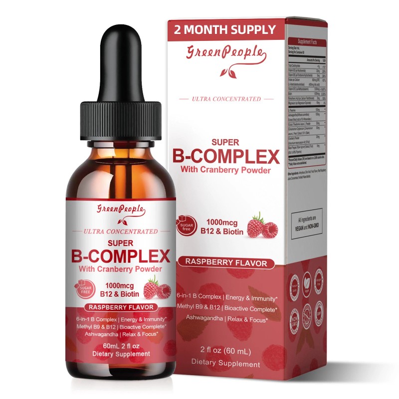 GreenPeople B-Complex Liquid Drops B12 Methylcobalami