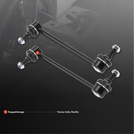 Frankberg 2x Stabiliser Link Front Left Right Compatible with i10 PA 1.0L-1.2L 2007-2013 i10 BA IA 1.2L 1.0L 2013-2017 Picanto SA 1.1L 1.0L 2004-2011 Replace# 5484007000