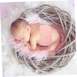 Generic 4pcs Belly Wrap Band Soft Cord Cover for Newborn Comfortable Belly Band Yellow White Protects Wounds Reduces Colic Risk