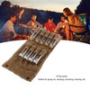Leapiture Portable Spice Bag Canvas Travel Spice Kit Camping Spice