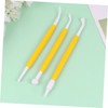 Gadpiparty 3 Sets Clay Sculpting Tools Plastic Pottery Carving Shaping