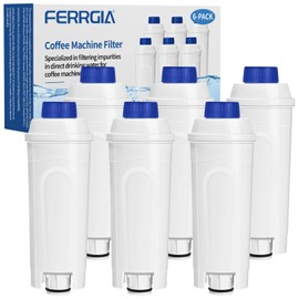 FERRGIA Set of 6 Filters for Coffee Machines