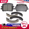 EXPPOWER FWD Front & Rear Brake Pads + Shoes Kit