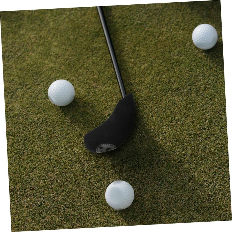 KICHOUSE 10pcs Golf Iron Set Covers Golf Club Protectors Polyester