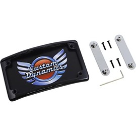 Custom Dynamics LPF-RAD-CVO-B Illuminated CVO License Plate Frame - Black