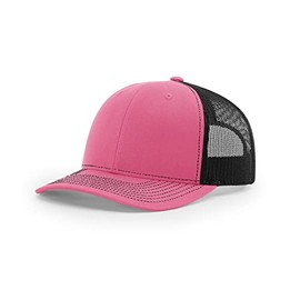 Richardson 112 Trucker Hat Hot Pink/Black, OSFM