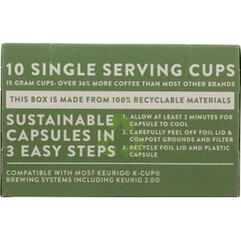 Tony's Coffee French Royale Dark Roast Coffee Single Serve Capsules, 10 ct