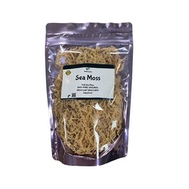 HalalEveryDay | Wildcrafted Irish Sea Moss | 100% Pure All Natural | Vitamin & Mineral Rich | No Preservatives | Golden | 4 oz