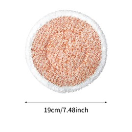 FDKJOK 6pcs Replacement Steam Mop Pads for Shark S7000 Steam Mop, Reusable Steam & Scrub All-in-One Cleaning Pads, Scrubbing and Sanitizing Rotating Power Pads for All Sealed Hard Floors(Multicolor)