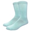 COUVER - Calcetines de vestir unisex de algodón liso liso,