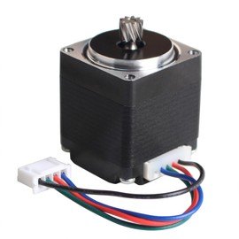 BCZAMD 3D Printer Accessories Bambuolab A1 Extruder Motor Replacement: 28 Stepper Motor Pancake DC 24V 0.5A 2 Phase 1.8 Step Angle for Drive A1 Mini Extruder in Motion