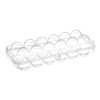 Portable 12 EGG TRAY -Egg Holder Egg Container, Lid Prevents