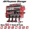 ODSNANIE Power Tool Organizer Wall Mount, 4 Layers Tool Storage