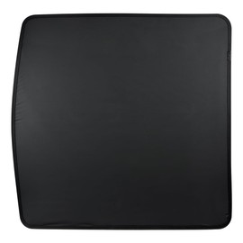 Glass Roof Sunshade Compatible with 2022-2025 Rivian R1T Accessories, Foldable Top Window Sun Shield Covers Block UV Rays Heat Insulation (Black)