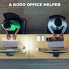TSJ OFFICE Desktop Whiteboard Dry-Erase-Board - Computer Keyboard Stand White